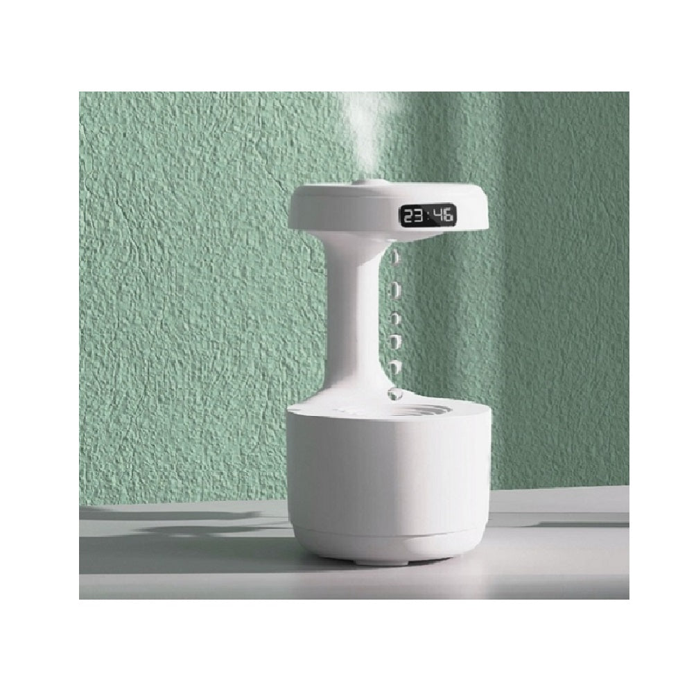 Humidificador Antigravedad Con Reloj